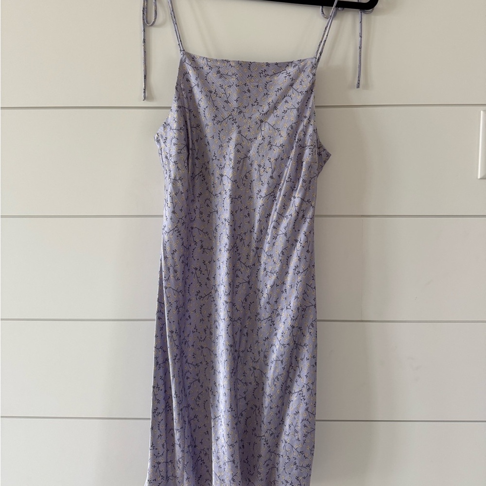 Zara Lilac Floral Dress